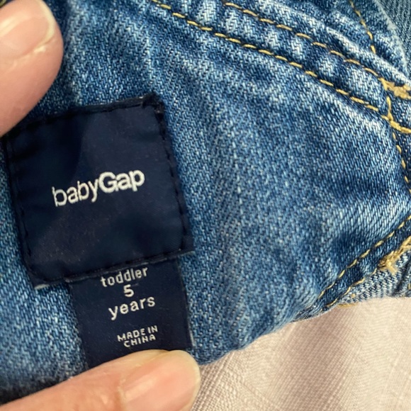 Gap Jeans overall Jumpsuit toddler size 5 and Sasha denim dress  bundle - Picture 12 of 15
